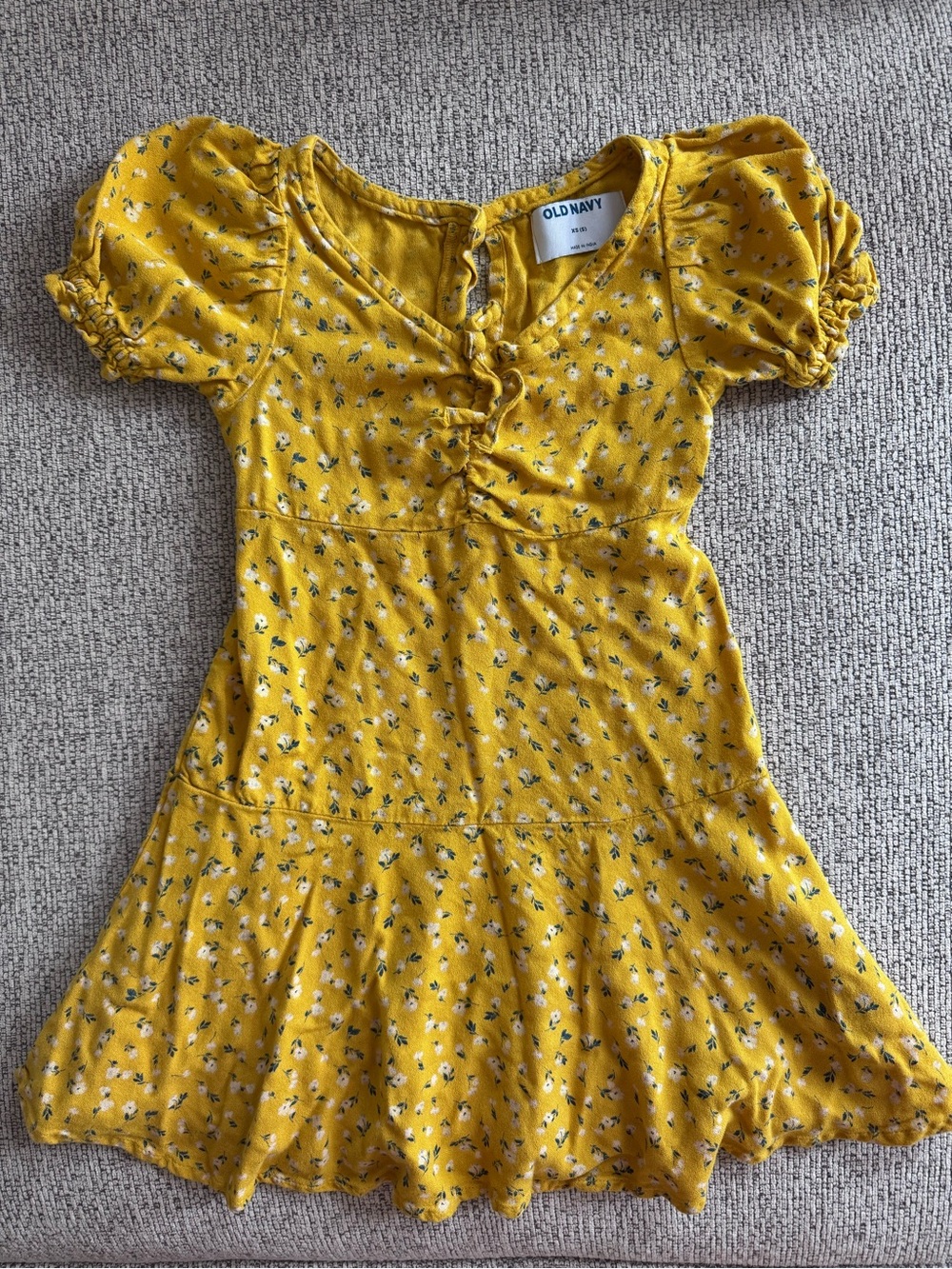 Old Navy Girls’ Fit and Flare Crepe Dress Size XS/5